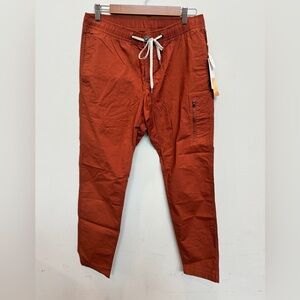 Vuori $98 Ripstop Pant Men’s Medium Dark Penny DuraTerra Chino Organic Cotton